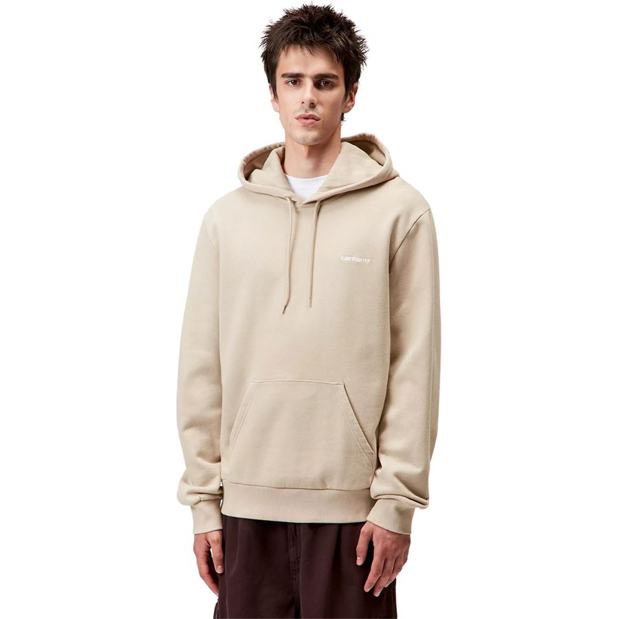 Hooded Script Embroidery Sweatshirt felpa con cappuccio da uomo Carhartt WIP | I0353922W1XX